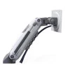 Suporte Articulado De Mesa Para Monitor de 17" A 35" Pistao A Gás Branco F80W Elg - 4