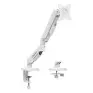 Suporte Ergonomico Articulado De Mesa Para Monitor de 17" A 32" Com Pistao A Gas Branco Dpc012 Dapon - 1