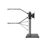 Suporte Para Monitor Mesa 12" A 27" Preto Gt 35 Giant - 3