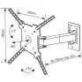 Suporte Para Tv Articulado 10'' A 60'' Brasforma - 3