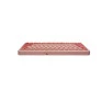 Teclado Bluetooth Sem Fio Retro Rosa Tc510 Oex - 2