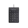 Teclado Numerico Usb Com Fio Preto Kn-12Bk C3Tech - 1