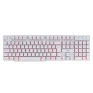 Teclado Usb Com Fio Gamer Hydra Com Led Rgb Abnt2 Branco Gth110Bv Vinik - 3