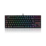Teclado Usb Com Fio Gamer Magnetico Kumara Pro Switch Marrom Rgb Abnt2 Preto K552rgb-Pro Redragon - 1