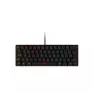 Teclado Usb Com Fio Gamer Mecanico 60% Anihi Black Led Rainbow Switch Red Anihibkrd Vinik - 1