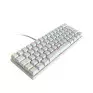 Teclado Usb Com Fio Gamer Mecanico 60% Anihi White Led Rainbow Switch Blue Anihiwhbl Vinik - 2