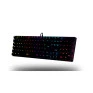 Teclado Usb Com Fio Gamer Mecanico Orion Essential Yh Blue Rgb Abnt2 Preto Dazz - 2