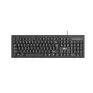 Teclado Usb Com Fio Preto Abnt2 Kb101 Lecoo - 1