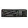 Teclado Usb Com Fio Preto Basic Techbest Abnt2 Maxprint - 1