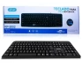 Teclado Usb Com Fio Preto Tc0089Kp Knup - 1