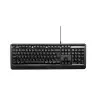 Teclado Usb Com Fio Preto ZHK-302 Zoom - 1