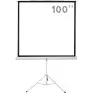 Tela De Projecao Com Tripe 100" 1,80 X 1,80Cm Ttqs-100 Sumay - 2