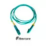 Cordao Optico Duplex Mm Lc/Upc-Lc/Upc Om3 2Mm 2.5M  Lszh Fibercore - 1