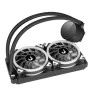 Water Cooler Gamer Black 240Mm 220W Preto Rm-Wcb-02-Rgb Rise Mode - 5
