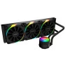 Water Cooler Sangue Frio 3 Black Vulcan 360Mm Com Led Argb Tdp 350W Argbsf3360Br Pcyes - 1