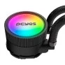 Water Cooler Sangue Frio 3 Black Vulcan 360Mm Com Led Argb Tdp 350W Argbsf3360Br Pcyes - 4