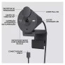 Webcam Fhd 1080P Brio 305 Grafite 960-001519 Logitech - 3