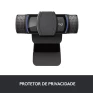 Webcam Fhd 1080P C920E 960-001360 Logitech - 2